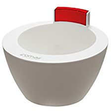 Comair - Verfbakje & Treatment Bowl - Wit/Rood - 350 ml