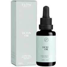 Flow - Detox Face Oil Tea Tree - Zuiverende Gezichtsolie -30 ml