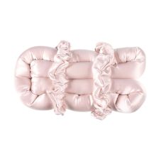 Beauty Pillow Luxury Silk Heatless Curls Pink