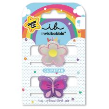 Invisibobble - Clipstar Glow Kids - Happy Flower