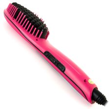 ISO Professional - Heated Ionic Brush - Roze Stijlborstel