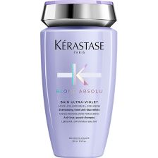 Kérastase - Blond Absolu Bain Ultra-Violet Paarse Shampoo Anti-Gelige Tint - Gebleekt, Gemêleerd of Grijs Blond Haar
