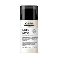 L'Oréal Professionnel - Serie Expert - Metal Detox Crème - Voor beschadigd golvend tot pluizig haar - 100 ml