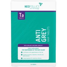Neofollics - Anti Grey Hair Tablets - Tegen vroegtijdige vergrijzing - 60 Stuks