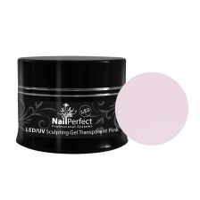Nail Perfect - LED/UV - Sculpting Gel - Transparent Pink - 45 gr