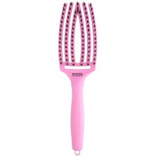 Olivia Garden Fingerbrush Boar&Nylon Pink Tokyo