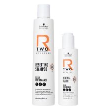 Schwarzkopf - R-TWO - Resetting Shampoo 250 ml & Renewal Sealer - Voordeelset