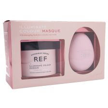 REF - Illuminate Colour Masque & Detangling Brush - Set