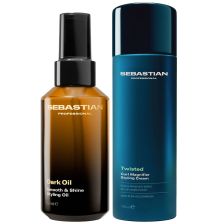 Sebastian - Dark Oil & Twisted Cream Voordeelset
