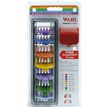 Wahl - Opzetkam - Type 1 - Set Plastic Gekleurd - Nr. 1 t/m 8