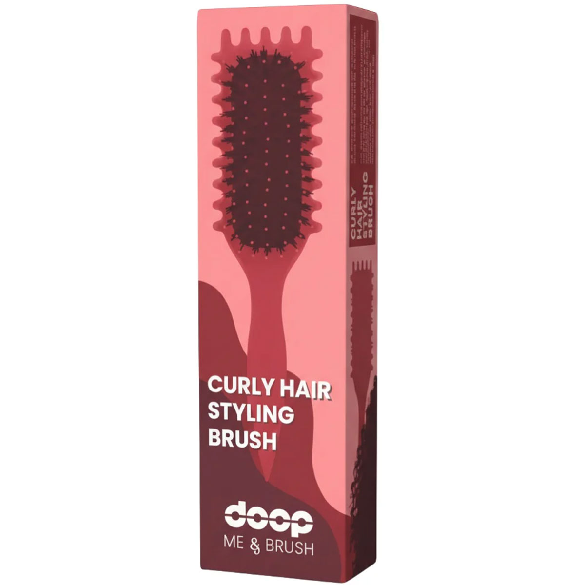 doop - Me & Brush Curly Hair Styling Rood