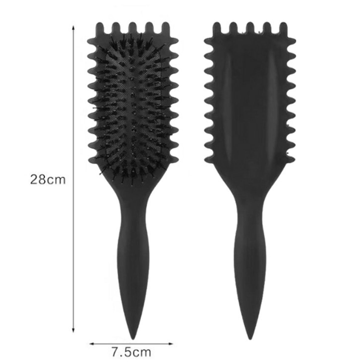 doop - Me & Brush Curly Hair Styling Zwart 3
