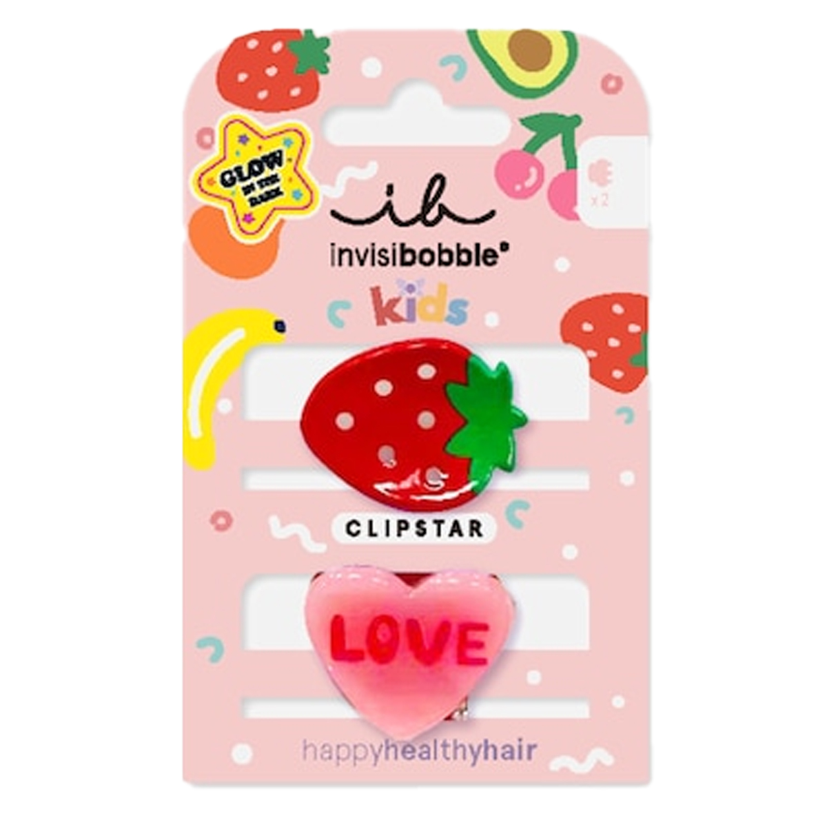 Invisibobble - Clipstar Kids - Frutti Strawberry 1