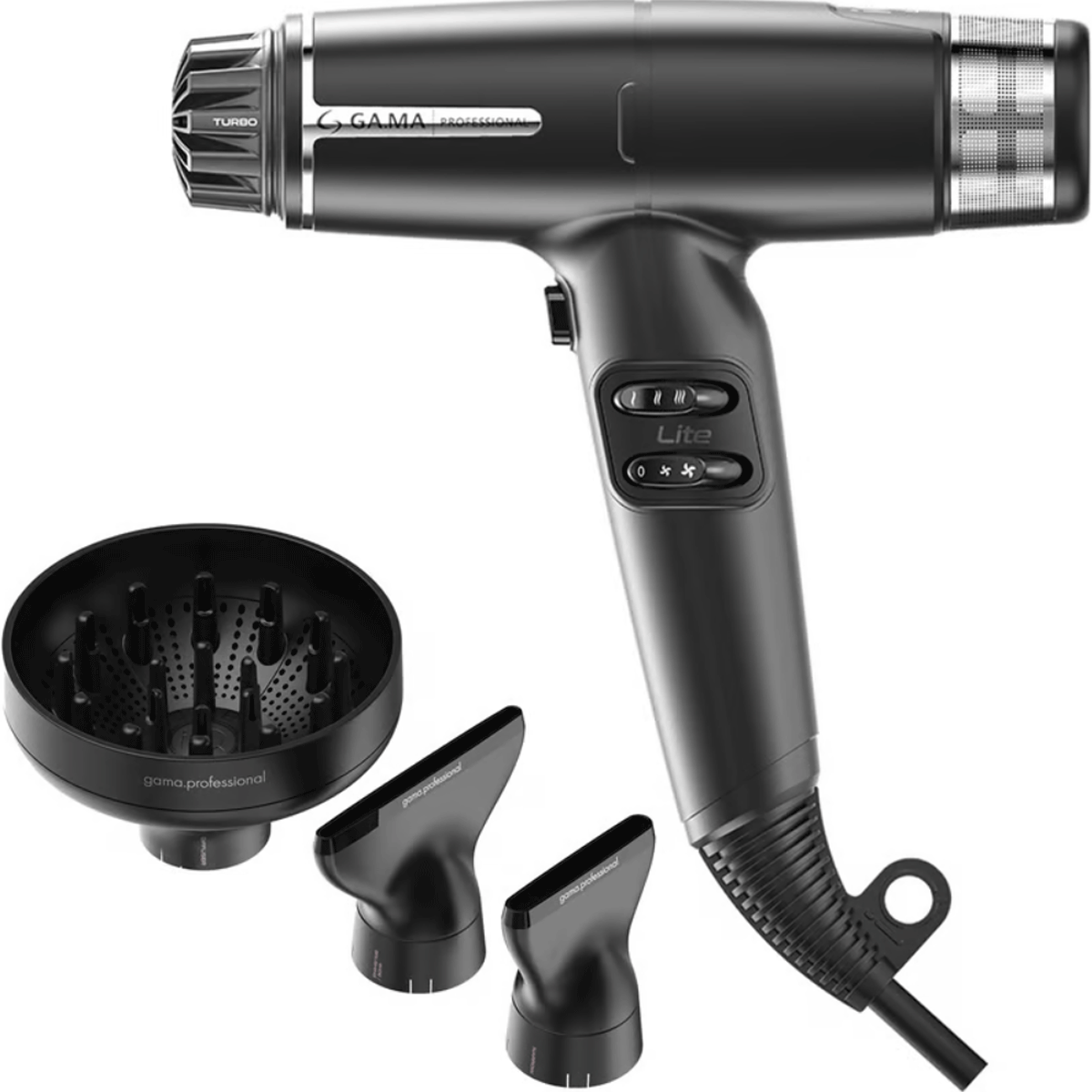 Ga.Ma - iQ Lite Max - Föhn - Zwart 4