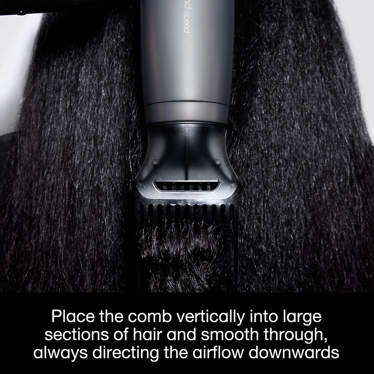 ghd - Speed High Strength Comb - Black 4