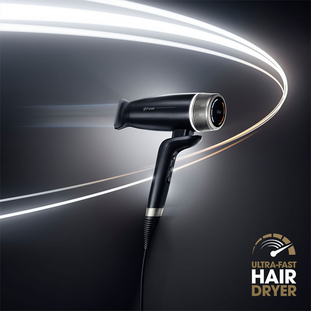 ghd - Speed Hair Dryer Matte Black 3