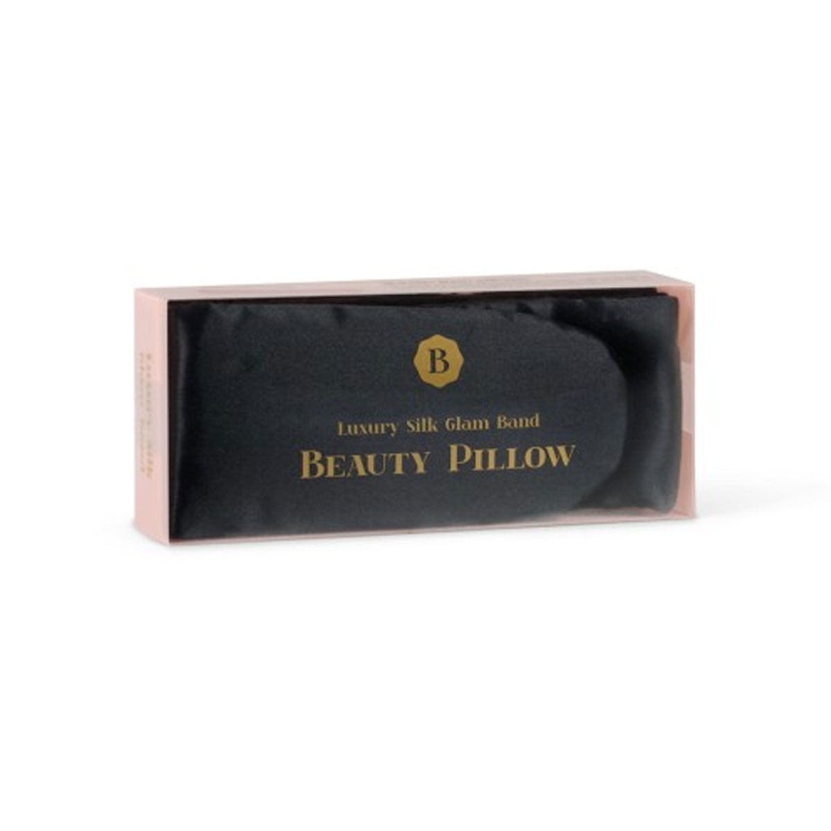 Beauty Pillow - Luxury Silk Glam Band - Black 1