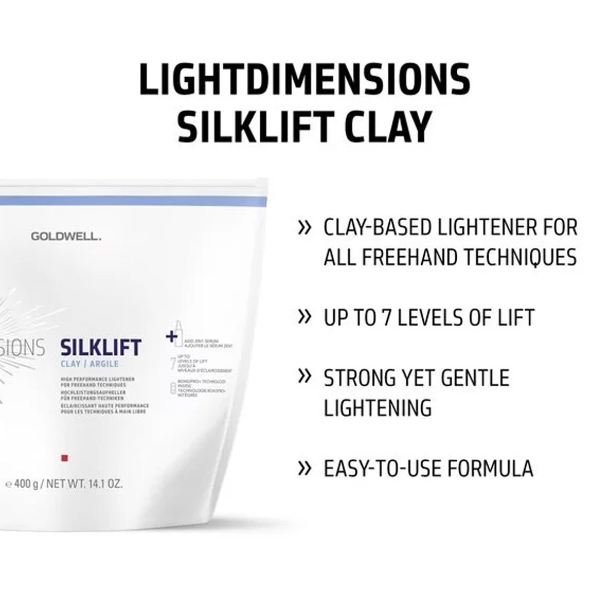 Goldwell - Silklift Light Dimensions Clay - 400 gr 3