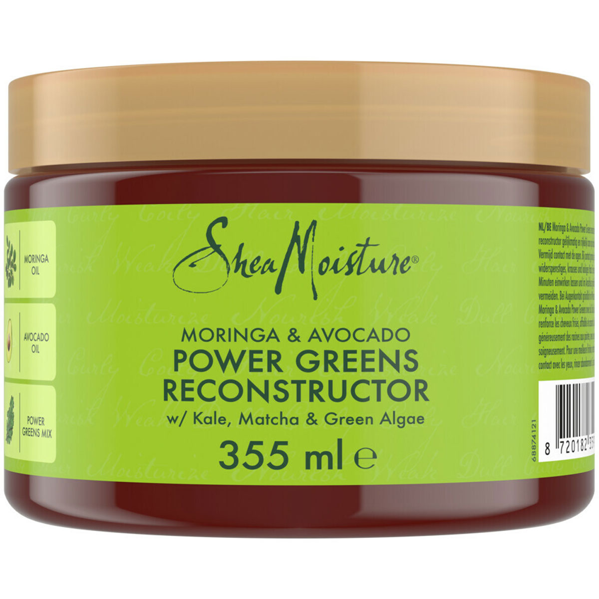 Shea Moisture - M&A Power Greens Reconstructor Masker - 355 ml 1