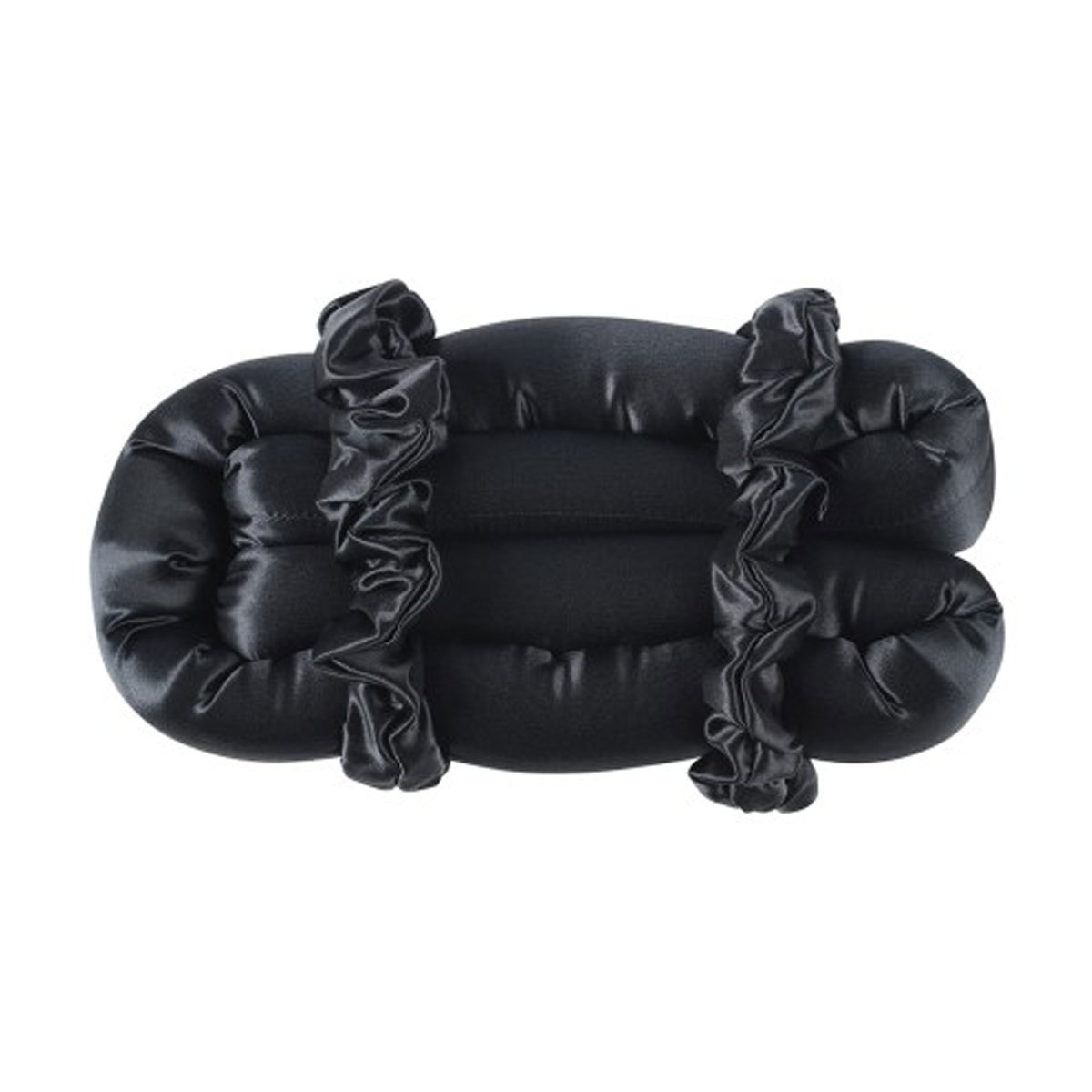 Beauty Pillow - Luxury Silk Heatless Curls - Black