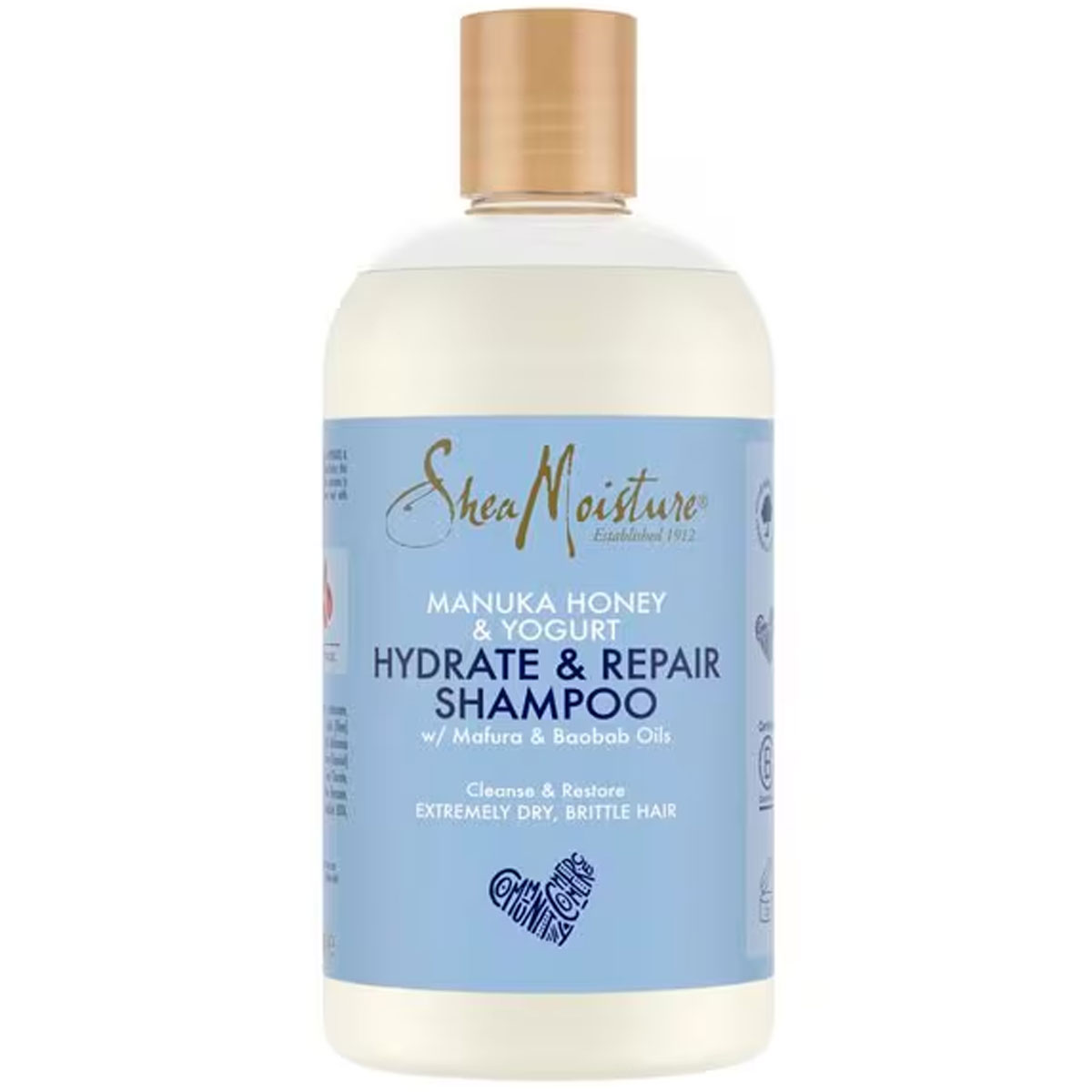 Shea Moisture - Manuka Honey & Yogurt Shampoo - 384 ml 1