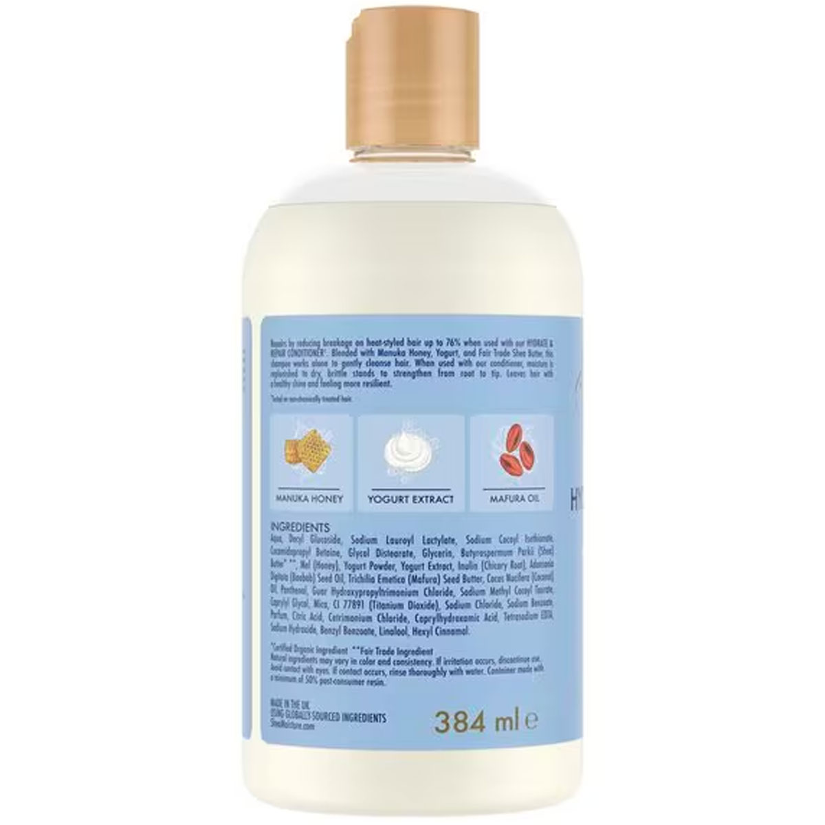 Shea Moisture - Manuka Honey & Yogurt Shampoo - 384 ml 3
