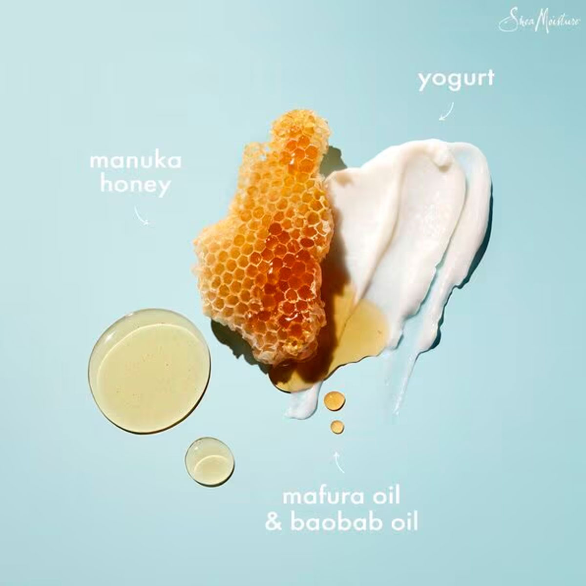 Shea Moisture - Manuka Honey & Yogurt Shampoo - 384 ml 5