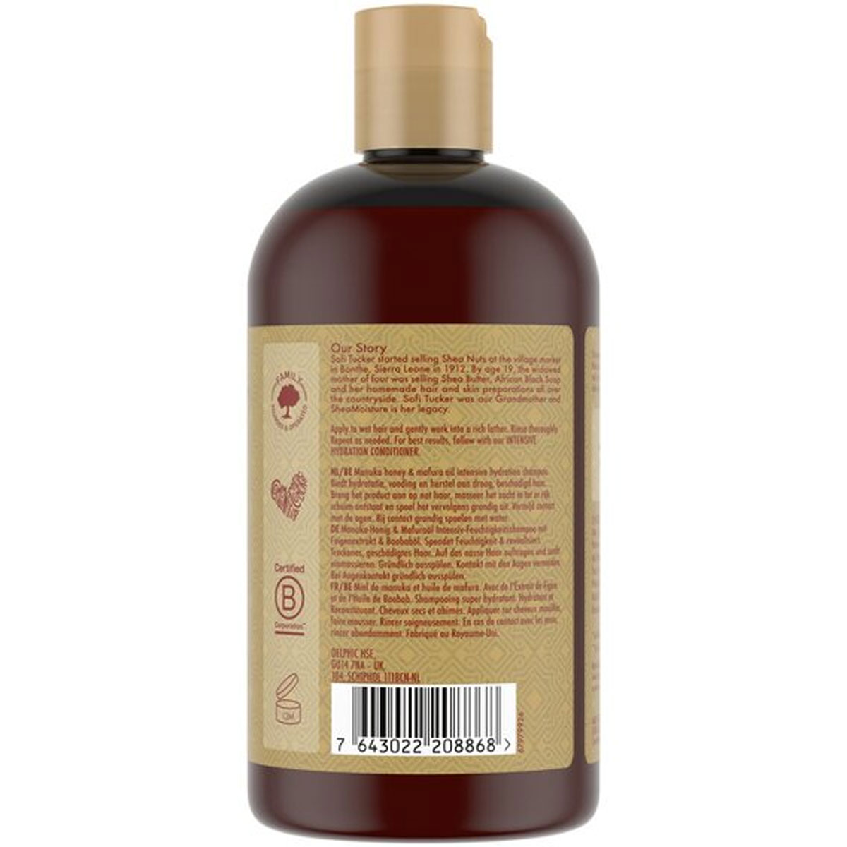 Shea Moisture - Manuka Mafura Shampoo - 384 ml 3