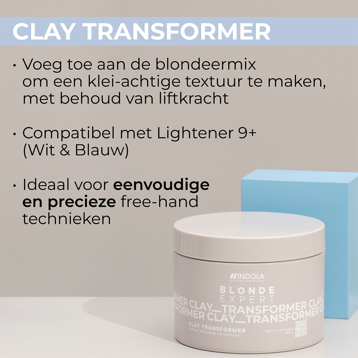 Indola - Blonde Expert - Clay Transformer - 120 gr 3