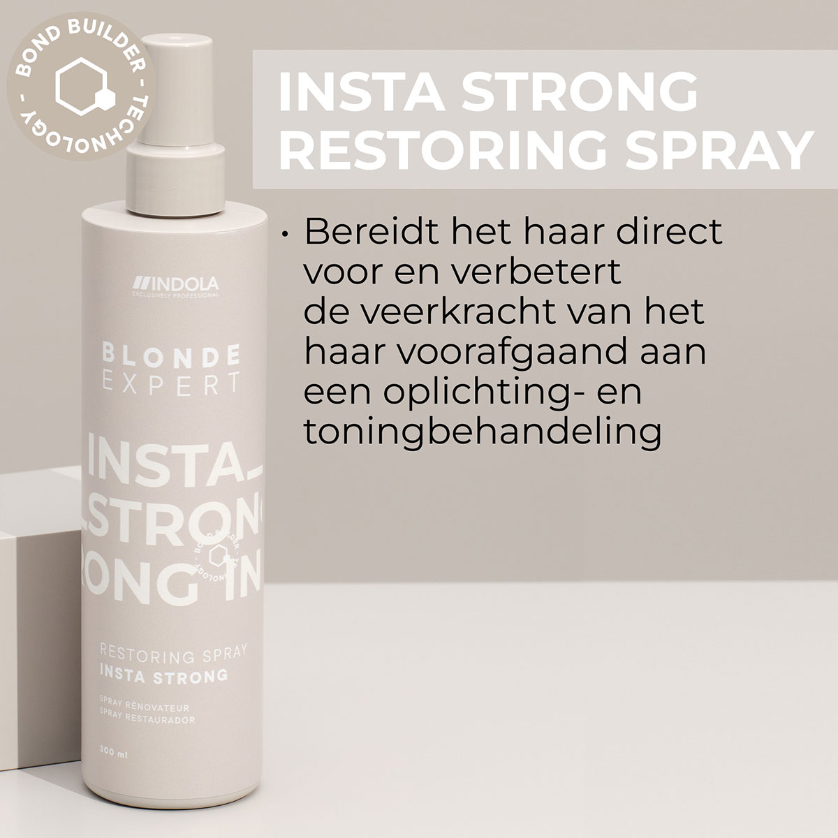 Indola - Blonde Expert - InstaStrong Restoring spray - 300 ml 3