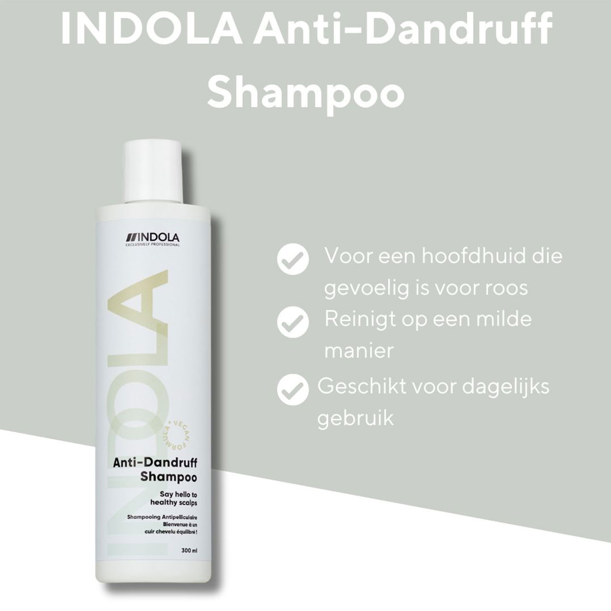 Indola - Dandruff Shampoo - 300 ml 4