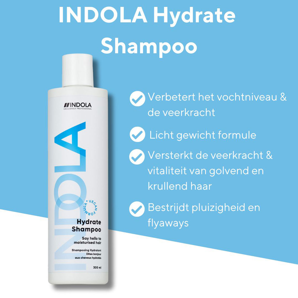 Indola - Hydrate Shampoo - 1000 ml 4