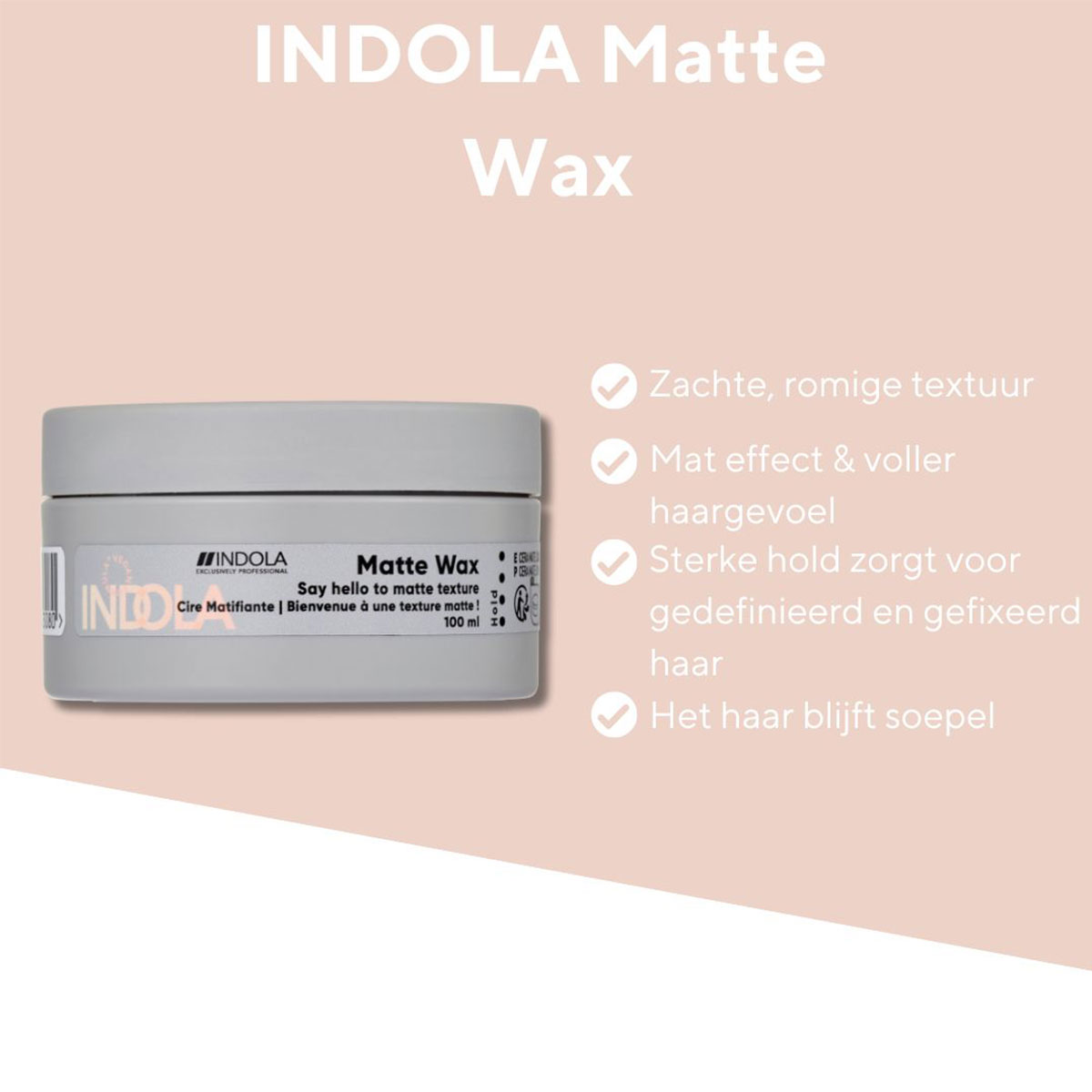 Indola - Matte Wax - 100 ml 4