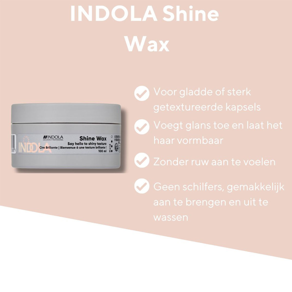 Indola - Shine Wax - 100 ml 4