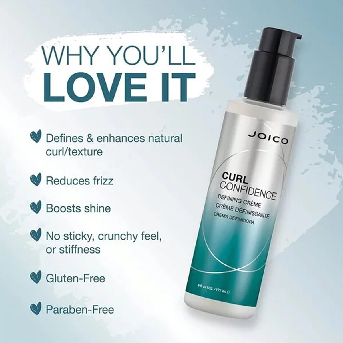 Joico - Curls Like Us Curl Creme - 200 ml 3