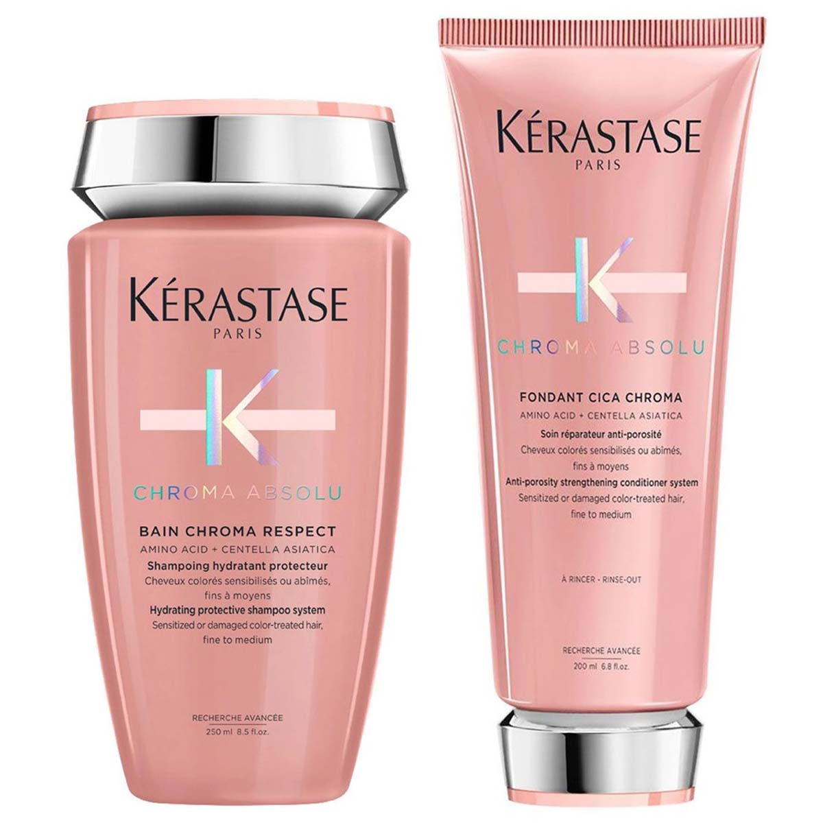 Kérastase - Chroma Absolu Shampoo + Conditioner - Voordeelset voor Gekleurd Haar