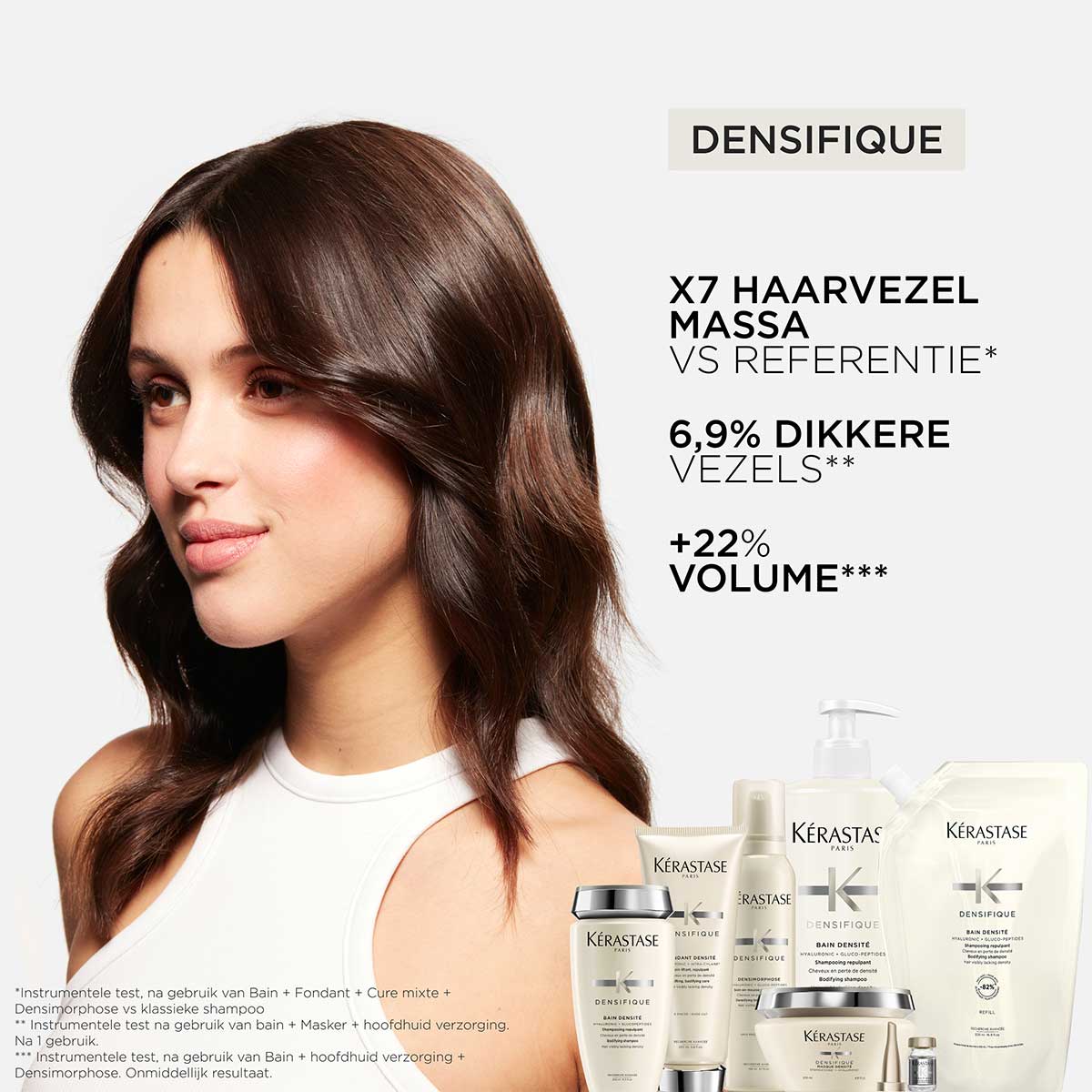 Kérastase - Densifique Bain Densité Shampoo Refill voor voller en dikker haar - 500 ml 4