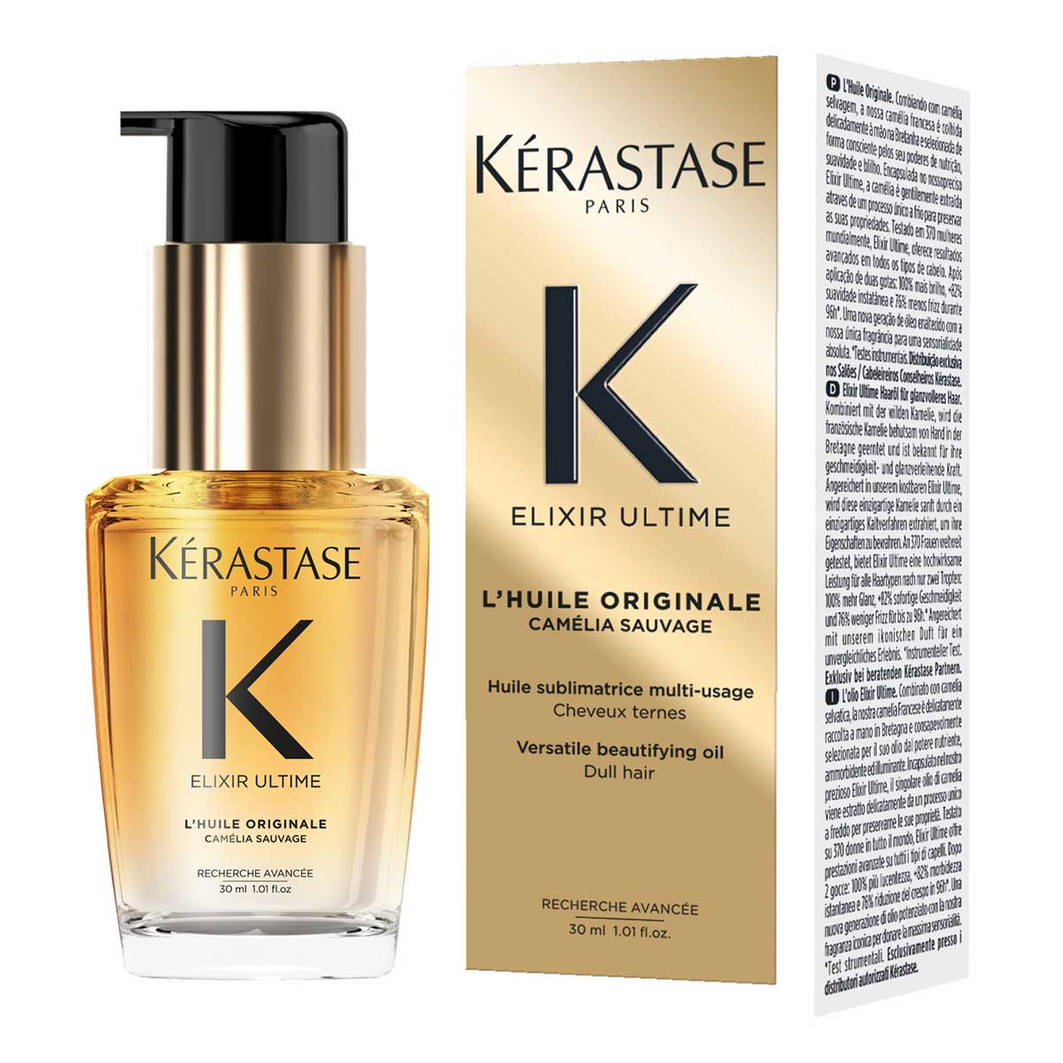 KERASTASE エリクシールウルティム L'HUILE ORIGINALE Kérastase Elixir Ultime L'Huile Originale Hair Oil 30ml