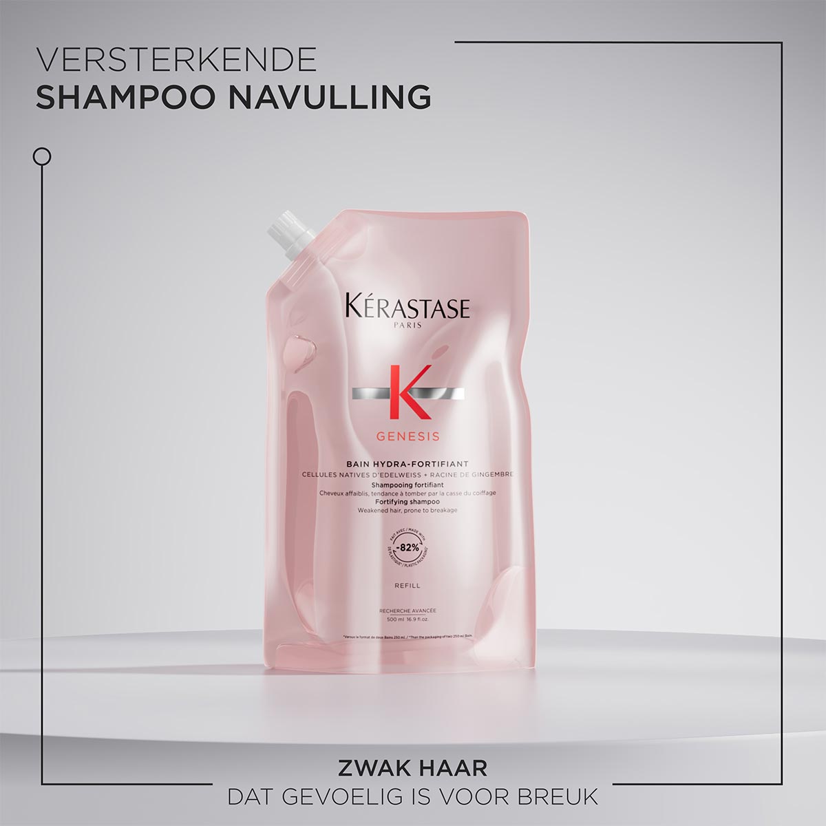 Kérastase - Genesis Bain Hydra-Fortifiant Shampoo Refill - 500 ml 3