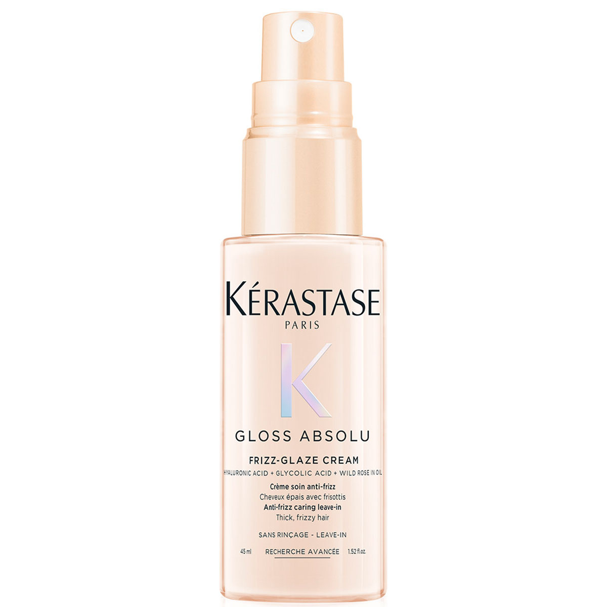 Kérastase - Gloss Absolu Frizz-Glaze Cream Mini Stylincrème voor Dik & Pluizig Haar - 45 ml 1