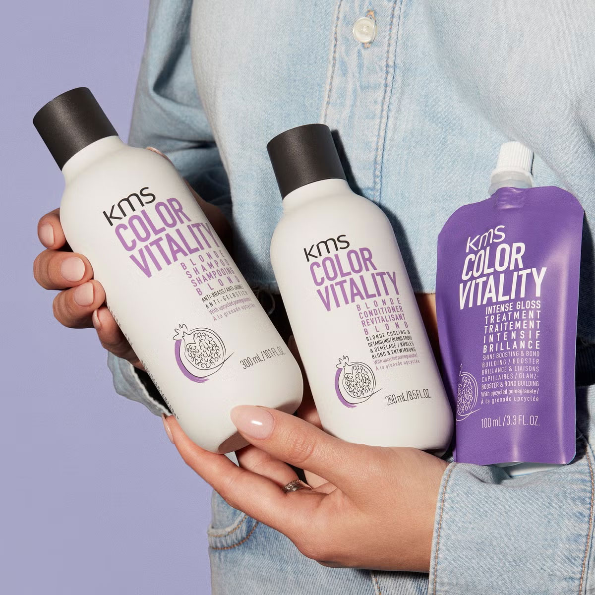KMS - Color Vitality Blonde Shampoo - 750 ml 5