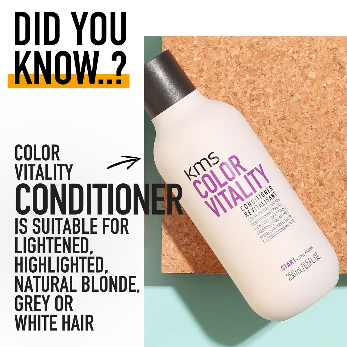 KMS - Color Vitality Conditioner - 750 ml 1
