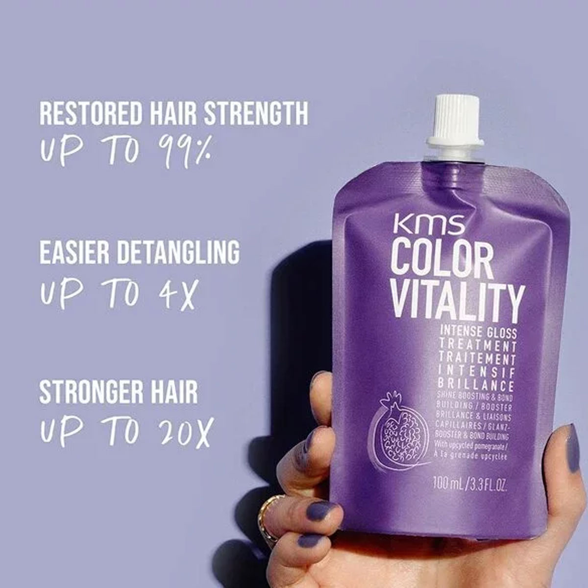 KMS - Color Vitality Intense Gloss Treatment - 100 ml 3