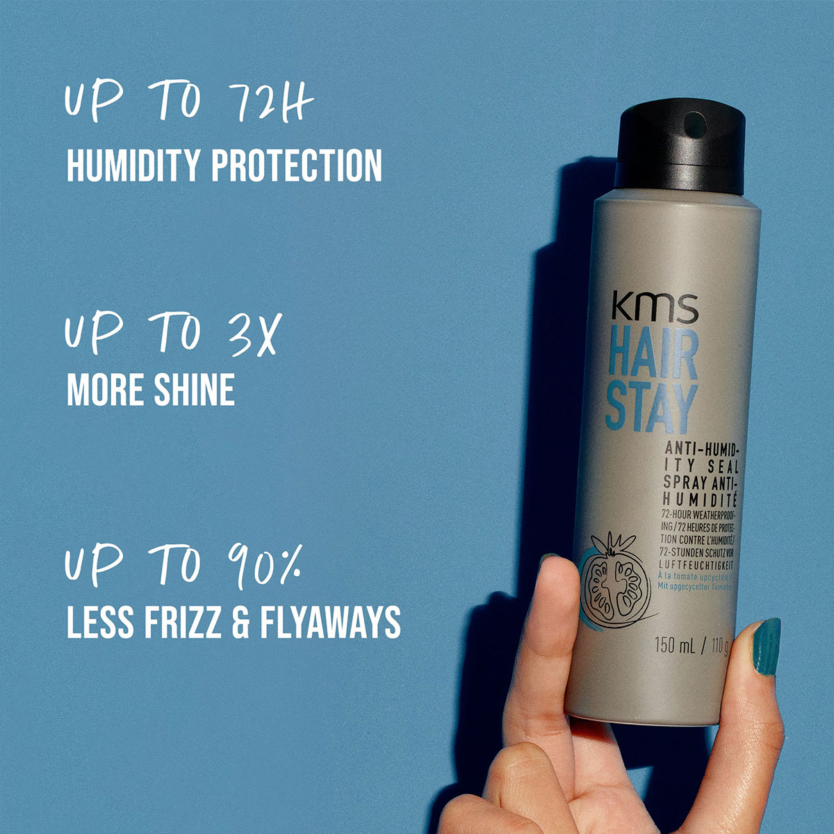 KMS- Hair Stay Anti-Humidity Seal - 150 ml 4