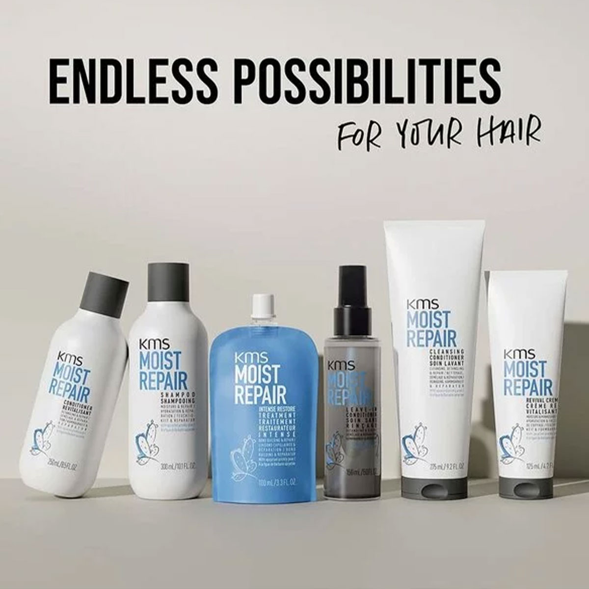 KMS - Moist Repair Cleansing Conditioner - 275 ml 4