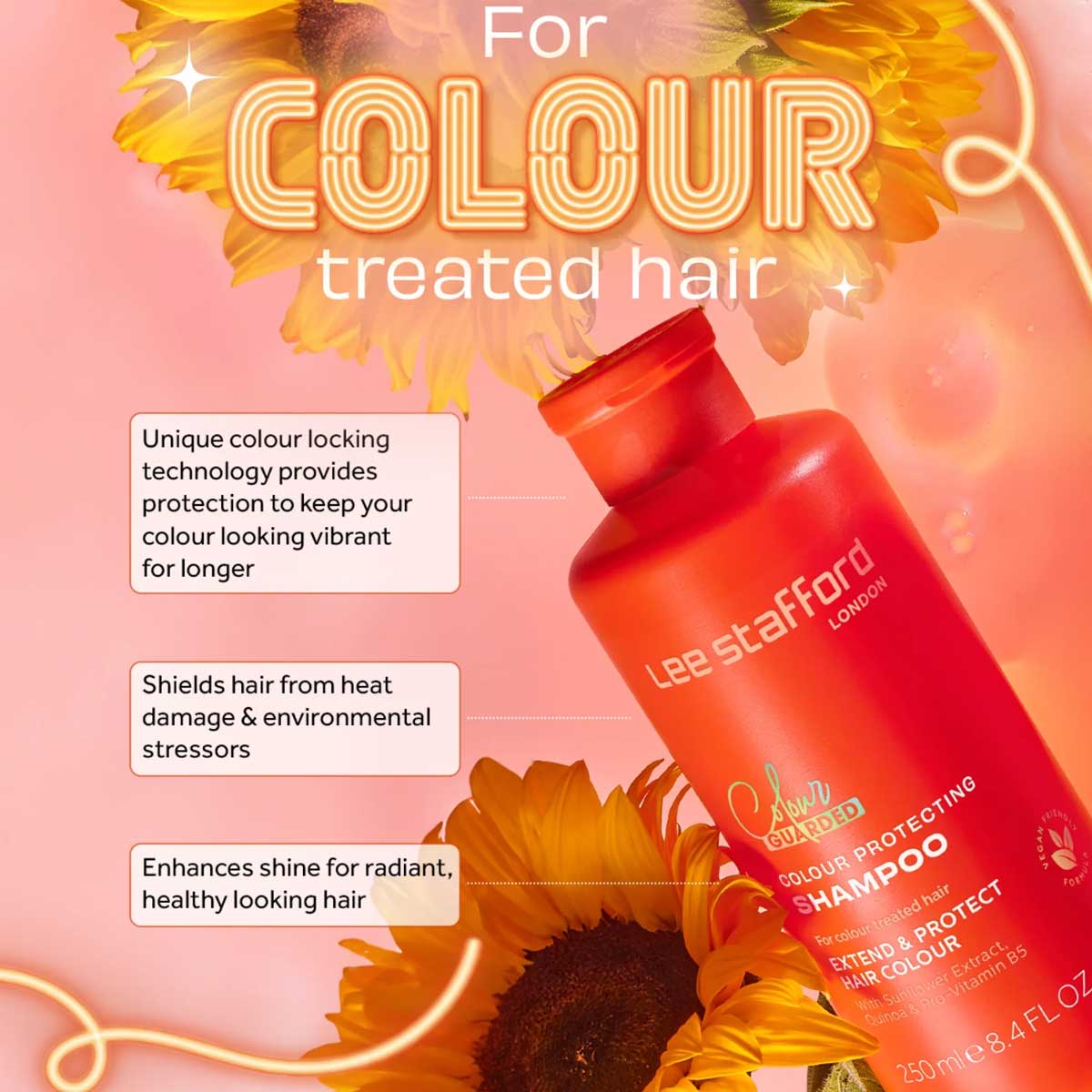 Lee Stafford - Colour Guarded Color Protecting Shampoo - 250 ml 4