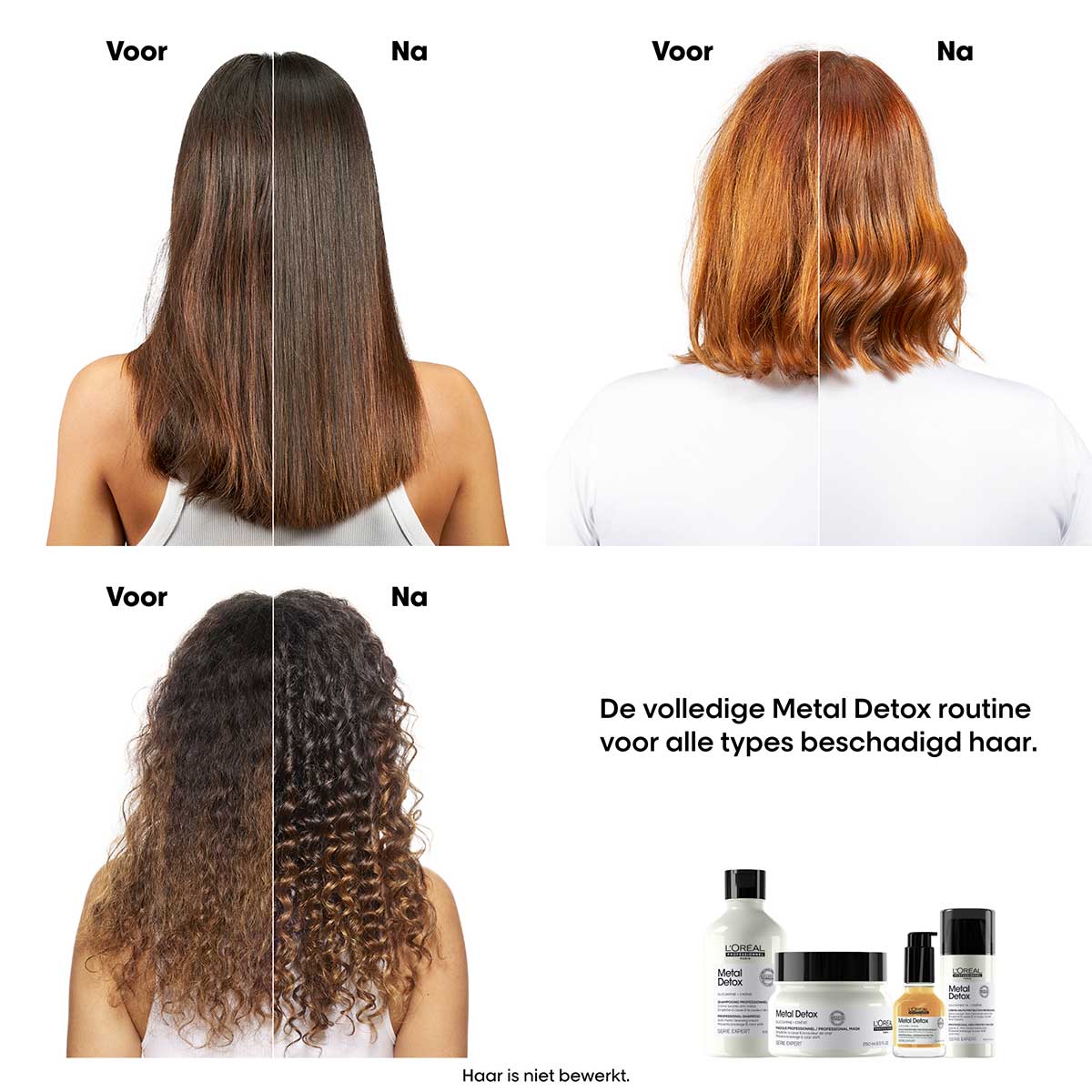 L'Oréal Professionnel - Metal Detox Shampoo 500 ml + Refill Shampoo 500 ml - Voordeelset 4