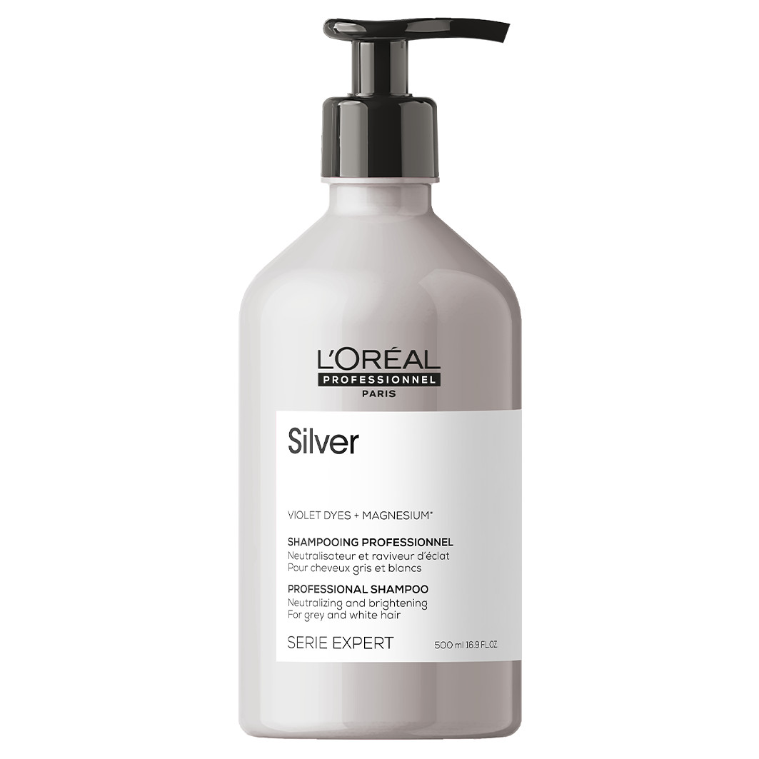 Salon Discounter Serie Expert Silver Shampoo Voor Grijs En Gebleekt Haar 500ml online kopen