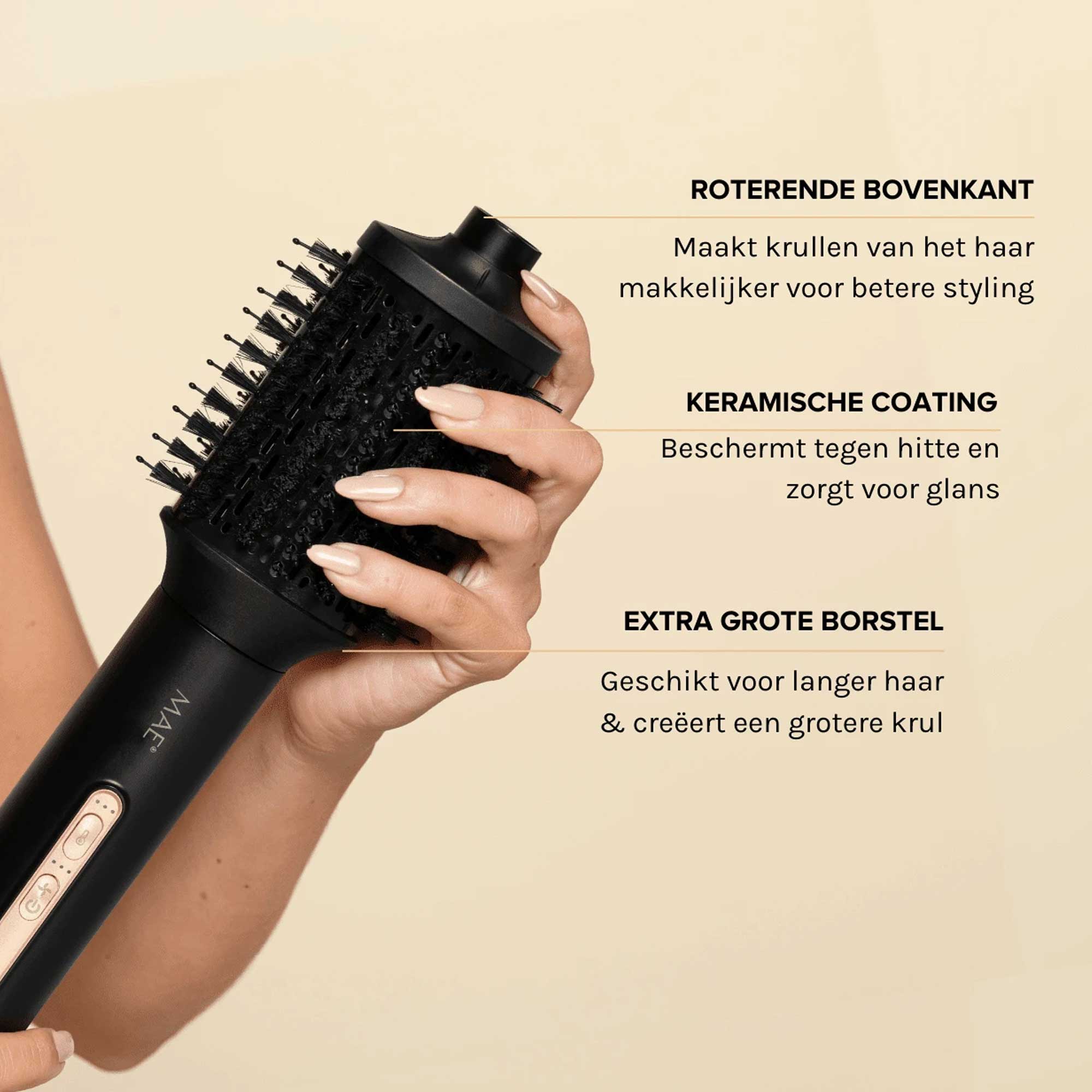 MAE - Grote Volume Borstel voor Airstyler ll 3