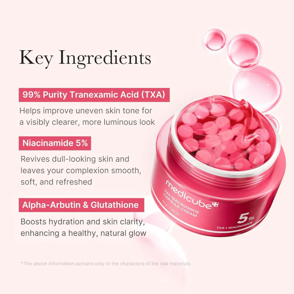 Medicube - TXA Niacinamide Capsule Cream - 55 gr 4